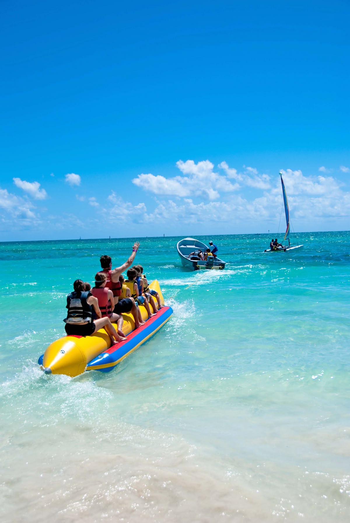 Towed Tube Ride in Djerba